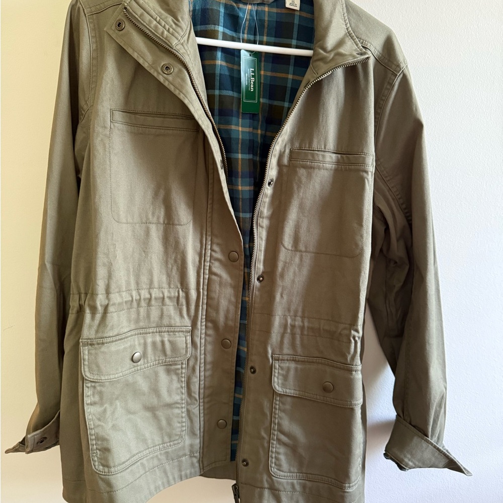 Women’s Olive Green Utility Jacket